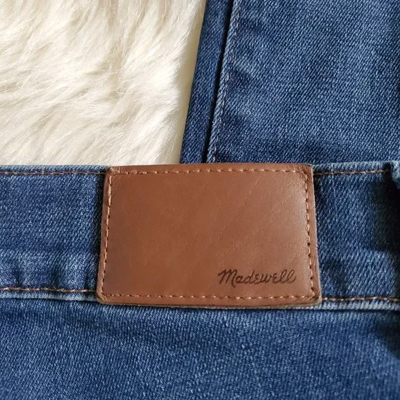 Madewell 10 High-Rise Skinny Jeans in Brockton Wash Size 28 EUC